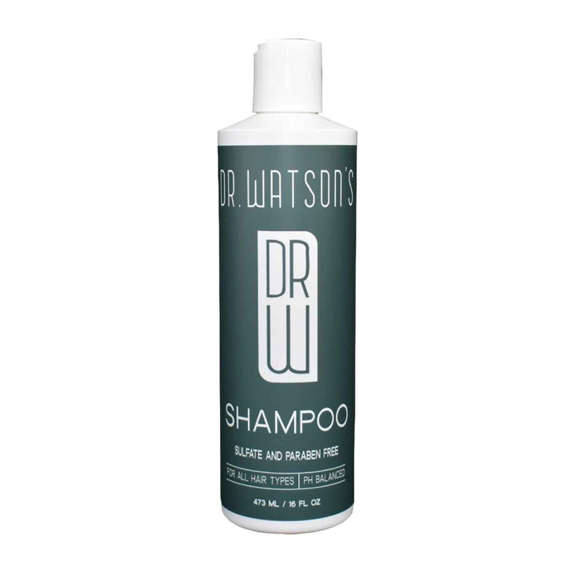 Dr. Watson's Hair & Skin Care Dr. Watson's | Shampoo & Conditioner Duo | The Original | 16 Oz Each Shampoo and Conditioner White Smoke