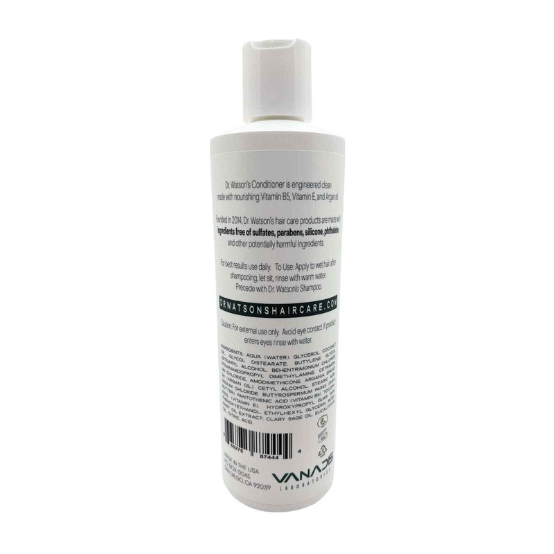 Dr. Watson's Hair & Skin Care Dr. Watson's | Shampoo & Conditioner Duo | The Original | 16 Oz Each Shampoo and Conditioner White Smoke