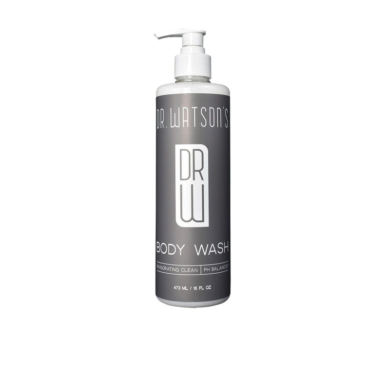 Dr. Watson's Hair & Skin Care Dr. Watson's | Trio of Shampoo & Conditioner & Body Wash | 16 Oz Each Shampoo and Conditioner White Smoke