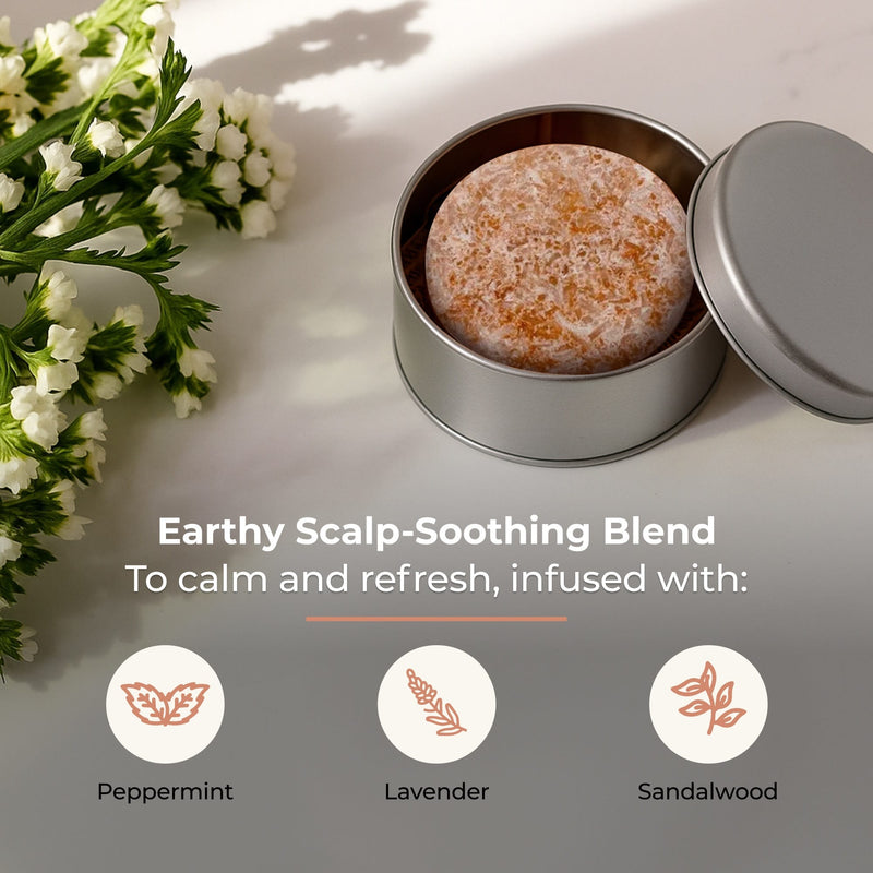 ZeroWasteStore.com Shampoo Bar Shampoo Dim Gray Bloom with Castor Oil,Sunshine,Driftwood,Oasis,Maui Melon,Sunkissed,Blossom,Cobalt,Peppermint Breeze,Simply Unscented,Earth,Seasonal Harvest