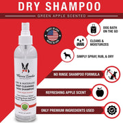 Warren London Dry & Waterless Deep Cleaning Shampoo Dog Shampoo White Smoke Green Apple,Guava & Mango