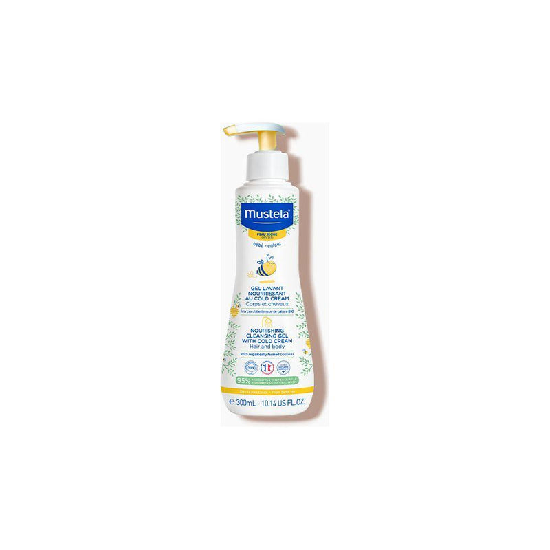 Mustela Mustela Nourishing & Cleansing Cold Cream for Dry Skin - 10.14 fl oz Skin Care Cream Antique White