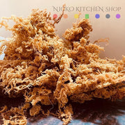 Nicko Kitchen Shop Dehydrated Wildcrafted Sea Moss | 100% Wildcrafted | Irish Moss Wholesale Tan 2oz,6oz