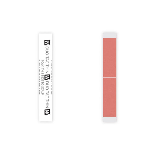 VIP Extensions DUO-TAC TAPE STRAIGHT STRIPS (THIN) Wig Adhesive White Smoke 1/2''x  3'' Straight  strips 36PCS/Bag,3/4'' x 3'' Straight  strips 36PCS/Bag,1" x 3" Straight Strips 36pcs/bag,1/2" X 3"  Straight Strips 1000PC/BAG,3/4''x3 Straight Strips 1000PC/BAG,1''x3 Straight Strips 1000PC/BAG