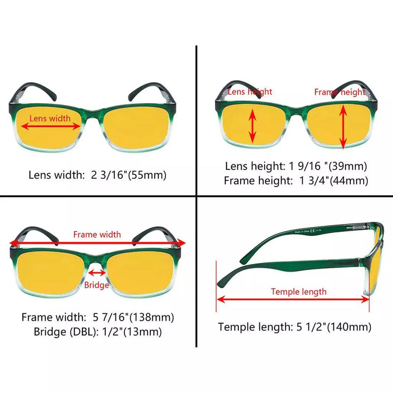 eyekeeper.com Durable Blue Light Blocking Reading Glasses HP1805 Eyeglasses White Smoke Green / without magnification,Green / +0.50,Green / +0.75,Green / +1.00,Green / +1.25,Green / +1.50,Green / +1.75,Green / +2.00,Green / +2.25,Green / +2.50,Green / +3.00,Tortoise / without magnification,Tortoise / +0.50,Tortoise / +0.75,Tortoise / +1.00,T