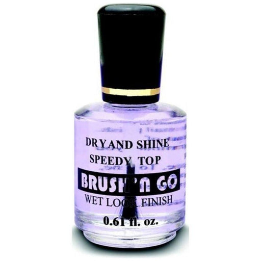 Duri Duri Brush N Go Super Fast Top Coat 0.61 oz Nail Polish Black