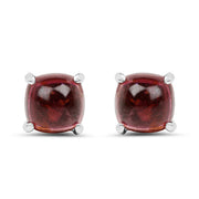 Bids.com 2.60 Carat Genuine Pink Topaz .925 Sterling Silver Earrings Earrings White Smoke Default Title