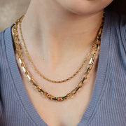 Bids.com 14k Yellow Gold French Cable Link Chain (6.10 mm) Necklaces Tan 20 / Yellow Gold,22 / Yellow Gold,24 / Yellow Gold,26 / Yellow Gold