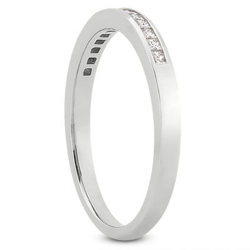 Bids.com 14k White Gold Channel Set Princess Diamond Wedding Ring Band Rings White Smoke 4 / White Gold,4.5 / White Gold,5 / White Gold,5.5 / White Gold,6 / White Gold,6.5 / White Gold,7 / White Gold,7.5 / White Gold,8 / White Gold,8.5 / White Gold,9 / White Gold
