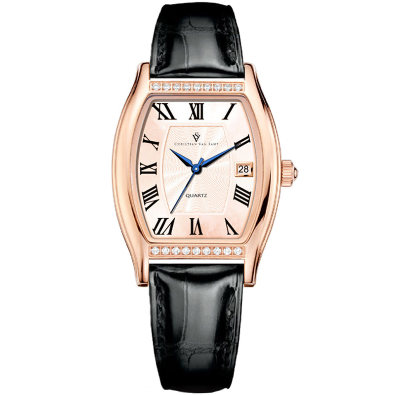 Bids.com Christian Van Sant Women's Gemma Watches White Smoke