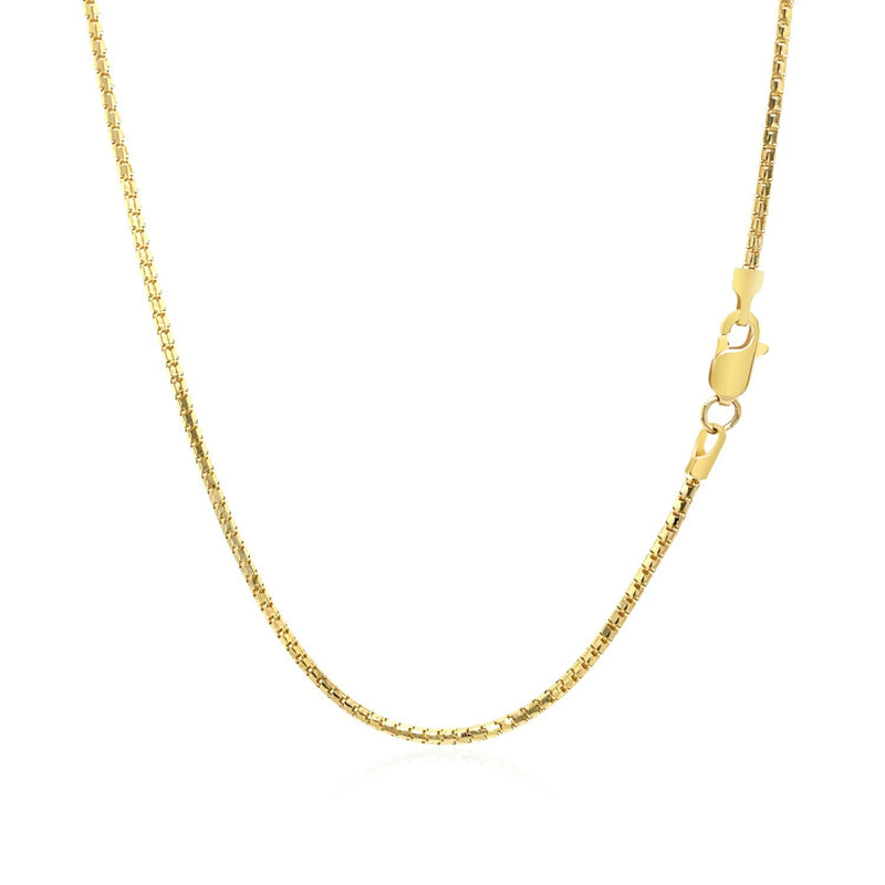 Bids.com 14k Yellow Gold Ice Chain 1.3mm Necklaces White Smoke 16 / Yellow Gold,18 / Yellow Gold,20 / Yellow Gold