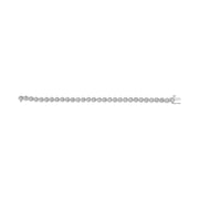 Bids.com 14K White Gold 2.00 Cttw Diamond Halo Link Tennis Bracelet (H-I Color, I1-I2 Clarity) - 7" Inches Bracelets White Smoke 14k White Gold / 7,White.Gold / 7