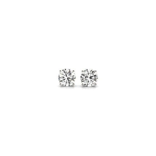 Bids.com 1/2 cttw Lab Grown Round Diamond Stud Earrings 14k White Gold (G/VS2) Earrings White Smoke White Gold