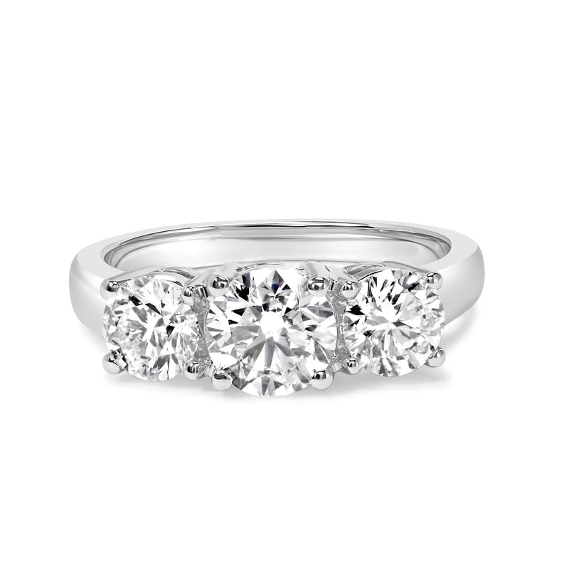 Bids.com 14K White Gold 2.00 Cttw Lab Grown Diamond 3 Stone Ring Band (F-G Color, VS1-VS2 Clarity) - Ring Size 7 Rings White Smoke 7 / White.Gold / 2,9 / White.Gold / 2,6 / White.Gold / 2,8 / White.Gold / 2,5 / White.Gold / 2,7 / White.Gold / 3,9 / White.Gold / 3,6 / White.Gold / 3,8 / White.Gold / 3