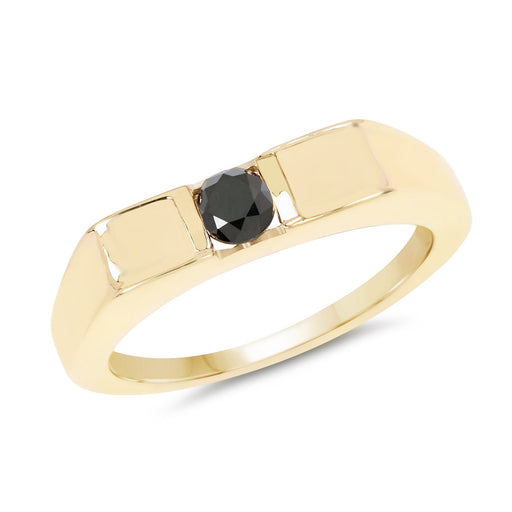 Bids.com 0.25 Carat Genuine Black Diamond .925 Sterling Silver Ring Rings White Smoke size 6.00,size 7.00,size 8.00,size 9.00,size 5.00