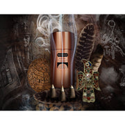 House of Matriarch High Perfumery EAGLEWOOD - Natural, Sustainable Oud High Perfumery Perfume Dark Slate Gray Incense Cones - 30 cones in copper tin