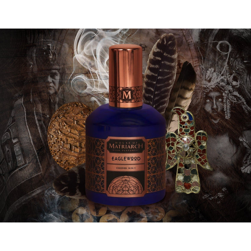 House of Matriarch High Perfumery EAGLEWOOD - Natural, Sustainable Oud High Perfumery Perfume Black 50ml Atomizer