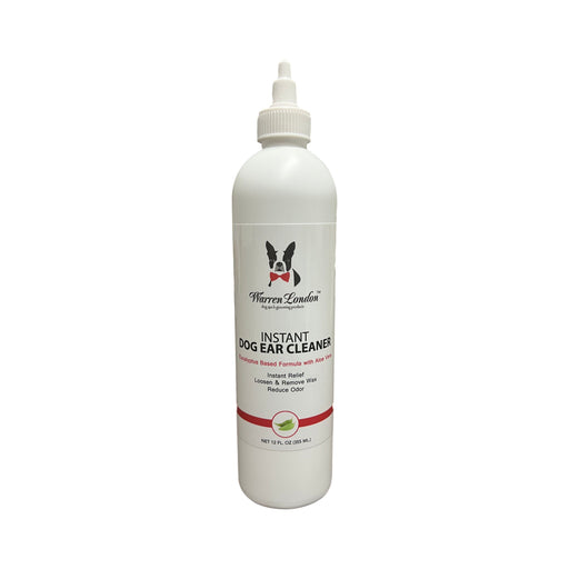 Warren London Instant Ear Cleaner For Dogs 12 oz or 1 gallon - Professional Size - Removes Wax and Odor Spa Product White Smoke 12 Oz