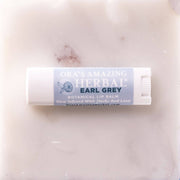 Ora's Amazing Herbal Natural Lip Balm, Herbal Infused, Earl Grey Light Gray