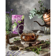 Gardenika Shop Earl Grey Lavender Tea, Black Tea with Bergamot - Organic & Kosher Loose Leaf Tea Dim Gray