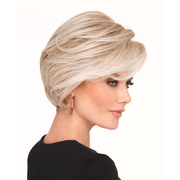 VIP Extensions HairUWear Easy Does It Wig Wig White Smoke RL2/4 Off Black,RL4/6 Black Coffee,RL5/27 Ginger Brown,RL6/8 Dark Chocolate,RL6/28 Bronzed Sable,RL6/30 Copper Mahogany,RL8/29 Hazelnut,RL10/12 Sunlit Chestnut,RL11/25 Golden Walnut,RL12/16 Honey Toast,RL13/88 Golden Pecan,RL14/22 Pale Gold Wheat,RL14/25