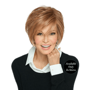 VIP Extensions HairUWear Easy Does It Wig Wig Black RL2/4 Off Black,RL4/6 Black Coffee,RL5/27 Ginger Brown,RL6/8 Dark Chocolate,RL6/28 Bronzed Sable,RL6/30 Copper Mahogany,RL8/29 Hazelnut,RL10/12 Sunlit Chestnut,RL11/25 Golden Walnut,RL12/16 Honey Toast,RL13/88 Golden Pecan,RL14/22 Pale Gold Wheat,RL14/25