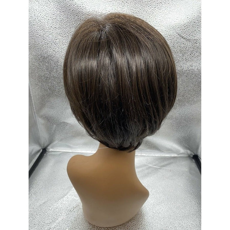 VIP Extensions HairUWear Easy Does It Wig Wig Gray RL2/4 Off Black,RL4/6 Black Coffee,RL5/27 Ginger Brown,RL6/8 Dark Chocolate,RL6/28 Bronzed Sable,RL6/30 Copper Mahogany,RL8/29 Hazelnut,RL10/12 Sunlit Chestnut,RL11/25 Golden Walnut,RL12/16 Honey Toast,RL13/88 Golden Pecan,RL14/22 Pale Gold Wheat,RL14/25