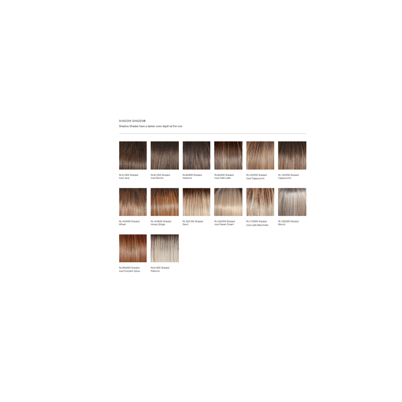 VIP Extensions HairUWear Easy Does It Wig Wig White Smoke RL2/4 Off Black,RL4/6 Black Coffee,RL5/27 Ginger Brown,RL6/8 Dark Chocolate,RL6/28 Bronzed Sable,RL6/30 Copper Mahogany,RL8/29 Hazelnut,RL10/12 Sunlit Chestnut,RL11/25 Golden Walnut,RL12/16 Honey Toast,RL13/88 Golden Pecan,RL14/22 Pale Gold Wheat,RL14/25