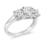 Bids.com 14K White Gold 2.00 Cttw Lab Grown Diamond 3 Stone Ring Band (F-G Color, VS1-VS2 Clarity) - Ring Size 7 Rings White Smoke 7 / White.Gold / 2,9 / White.Gold / 2,6 / White.Gold / 2,8 / White.Gold / 2,5 / White.Gold / 2,7 / White.Gold / 3,9 / White.Gold / 3,6 / White.Gold / 3,8 / White.Gold / 3