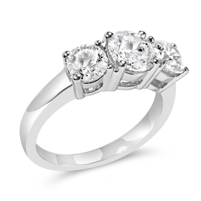 Bids.com 14K White Gold 2.00 Cttw Lab Grown Diamond 3 Stone Ring Band (F-G Color, VS1-VS2 Clarity) - Ring Size 7 Rings White Smoke 7 / White.Gold / 2,9 / White.Gold / 2,6 / White.Gold / 2,8 / White.Gold / 2,5 / White.Gold / 2,7 / White.Gold / 3,9 / White.Gold / 3,6 / White.Gold / 3,8 / White.Gold / 3