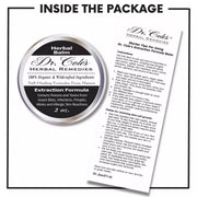 COLEHERBALS LLC 14 - Dr. Cole's Organic Extraction Herbal Balm Herbal White Smoke