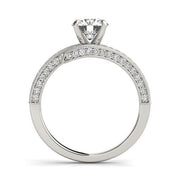 Bids.com 14k White Gold Round Diamond Bypass Style Engagement Ring (1 1/2 cttw) Rings White Smoke 3 / White Gold,3.5 / White Gold,4 / White Gold,4.5 / White Gold,5 / White Gold,5.5 / White Gold,6 / White Gold,6.5 / White Gold,7 / White Gold,7.5 / White Gold,8 / White Gold,8.5 / White Gold,9 / White Gold
