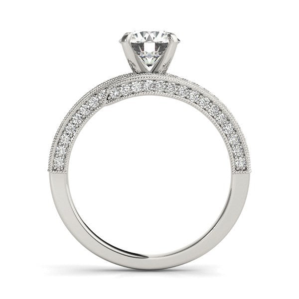 Bids.com 14k White Gold Round Diamond Bypass Style Engagement Ring (1 1/2 cttw) Rings White Smoke 3 / White Gold,3.5 / White Gold,4 / White Gold,4.5 / White Gold,5 / White Gold,5.5 / White Gold,6 / White Gold,6.5 / White Gold,7 / White Gold,7.5 / White Gold,8 / White Gold,8.5 / White Gold,9 / White Gold