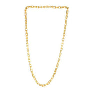 Bids.com 14k Yellow Gold French Cable Link Chain (4.80 mm) Necklaces White Smoke 20 / Yellow Gold,22 / Yellow Gold,24 / Yellow Gold,26 / Yellow Gold