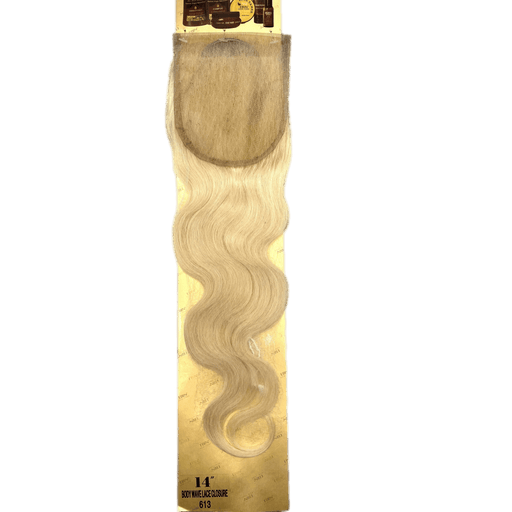VIP Extensions EBIN New York 4x4 Closure Body Wave 14'' (613) Hair Extension Dark Khaki