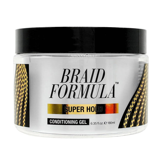 VIP Extensions EBIN New York Braid Formula Conditioning Gel, Super Hold, 11 oz Styling Gel Black