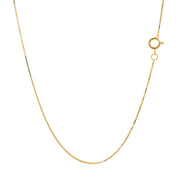Bids.com 14k Yellow Gold Classic Box Chain 0.45mm Necklaces White Smoke 16 / Yellow Gold,18 / Yellow Gold,20 / Yellow Gold