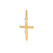 Bids.com 14k Two Tone Gold Crucifix Motif Pendant Pendants White Smoke Two-Tone Gold