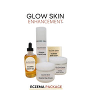 Glow Skin Enhancement ECZEMA RELIEF PACKAGE (Real Results) Eczema Care Light Gray