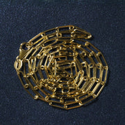 Bids.com 14K Yellow Gold Paperclip Chain (2.5mm) Necklaces Dark Slate Gray 18 / Yellow Gold,20 / Yellow Gold,24 / Yellow Gold