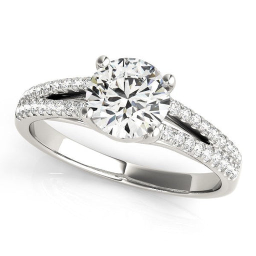 Bids.com 14k White Gold Split Shank Round Diamond Engagement Ring (1 1/8 cttw) Rings White Smoke 3 / White Gold,3.5 / White Gold,4 / White Gold,4.5 / White Gold,5 / White Gold,5.5 / White Gold,6 / White Gold,6.5 / White Gold,7 / White Gold,7.5 / White Gold,8 / White Gold,8.5 / White Gold,9 / White Gold