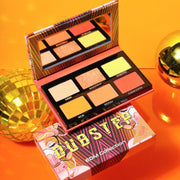 Rude Cosmetics EDM Collection Palette Eyeshadow Palette Goldenrod Trap,Dubstep,Electro House,Hard Style,Future Bass,Trance