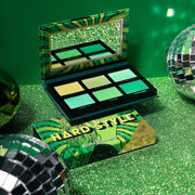 Rude Cosmetics EDM Collection Palette Eyeshadow Palette Dark Green Trap,Dubstep,Electro House,Hard Style,Future Bass,Trance