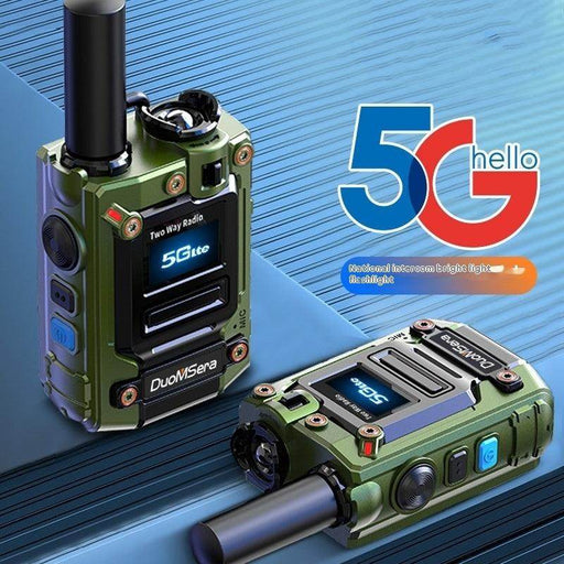 SmartPursue™ 5G Global Walkie Talkie Long-distance All Network Overseas Walkie Talkie Sky Blue Green / Domestic version,Green / International version