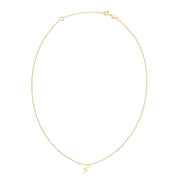 Bids.com 14K Yellow Gold Sagittarius Necklace Necklaces White Smoke 18 / Yellow Gold