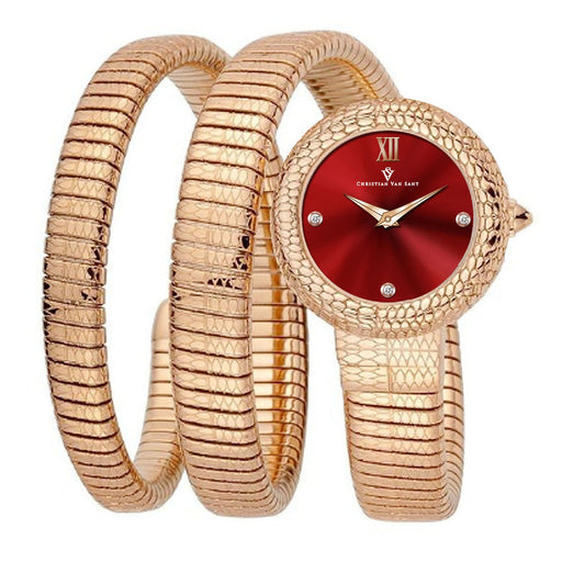 Bids.com Christian Van Sant Women's Naga Watches White Smoke