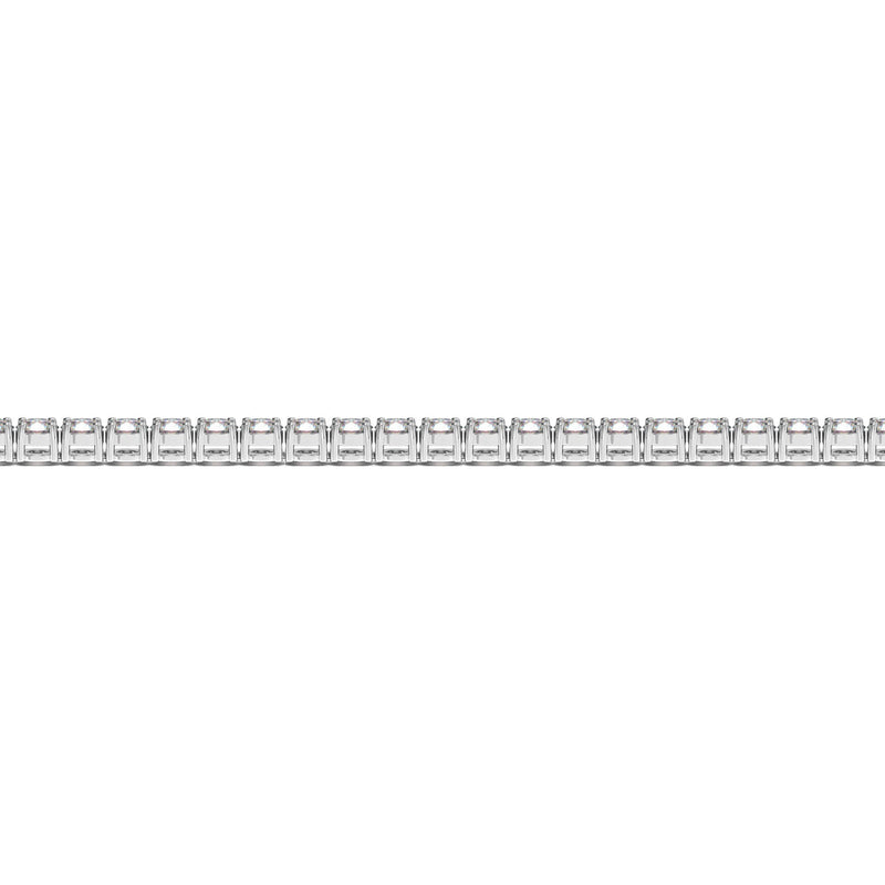 Bids.com Lab Grown Round Diamond Tennis Bracelet in 14k White Gold (4 cctw F/G  VS2/SI1) Bracelets Gray 7 / White Gold