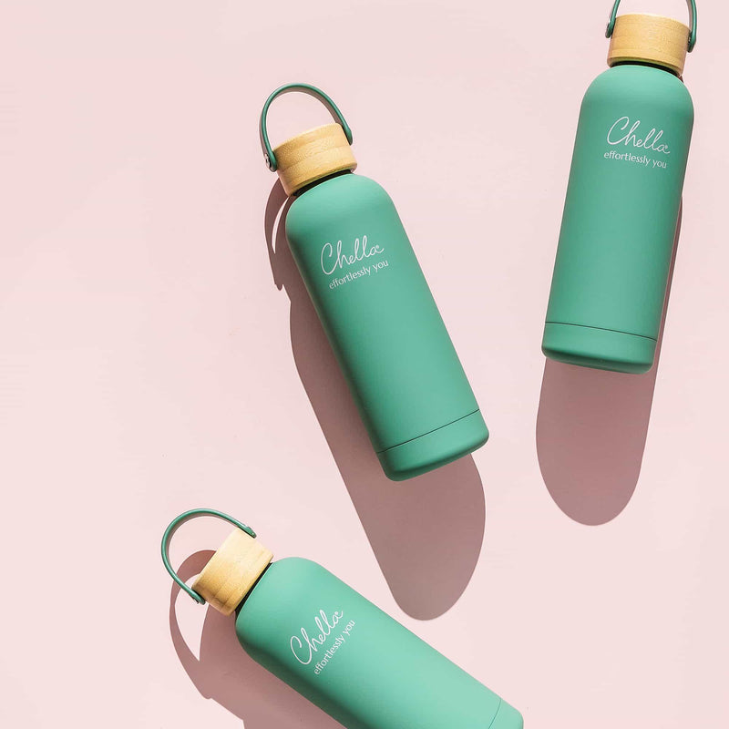 Chella effortless hydration water bottle Tools Misty Rose