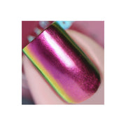 UberChic Beauty Chameleon Nail Powder: Egyptian Sunset Powder Rosy Brown