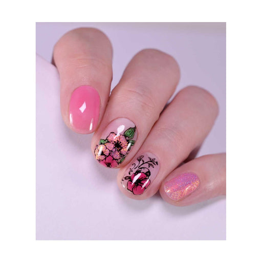UberChic Beauty Elegant Whimsy Stamping Plate Lavender
